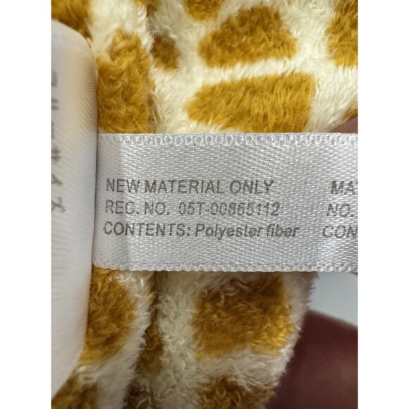 Angel Dear Sleeping Giraffe Lovey Security Blanket Personalized RIVES - Picture 9 of 9